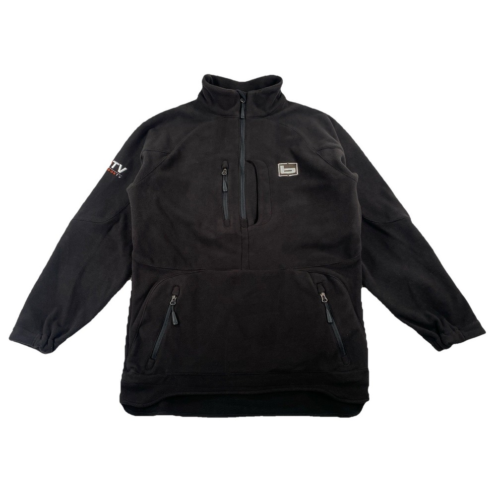 Banded Gear UFS Fleece 1/4 Zip Pullover Black Men's Medium (Corp‎ Logo)